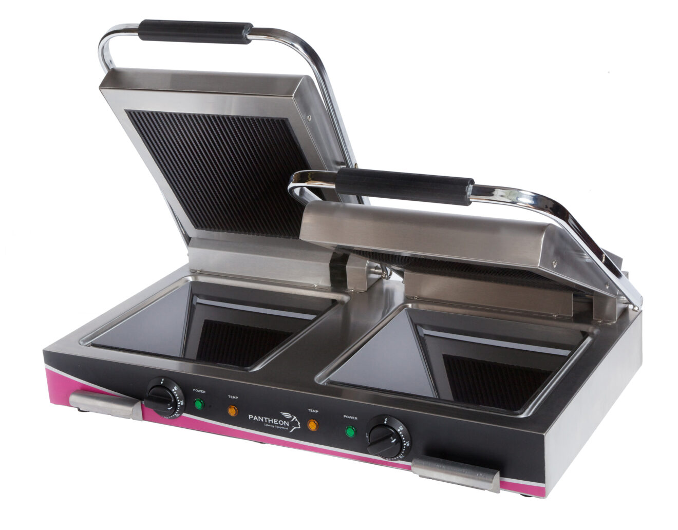 Double R Grilling CCG2R - Double Ribbed Top Ceramic Contact Grill - Pantheon Catering ...