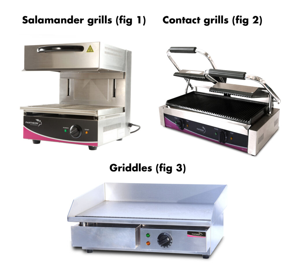 Choosing the correct grills or griddle for your kitchen