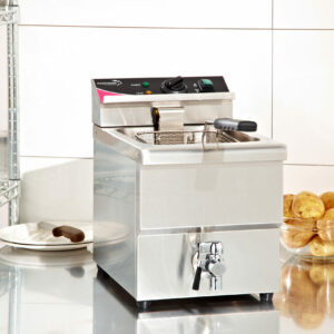 PFT81 Single Basket 8 Litre Fryer with Tap