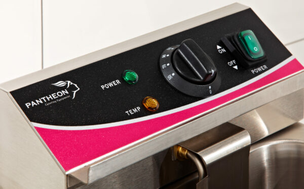 PFT81 Single Basket 8 Litre Fryer with Tap - Image 7